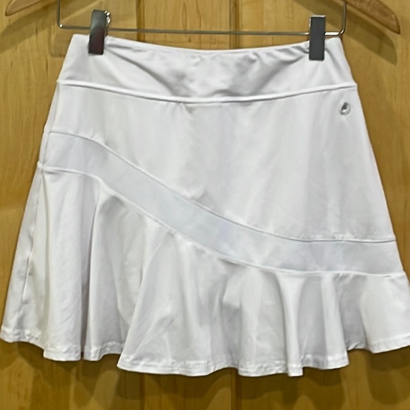 Ekouaer athletic white shirt attach trunks size S - Picture 5 of 12